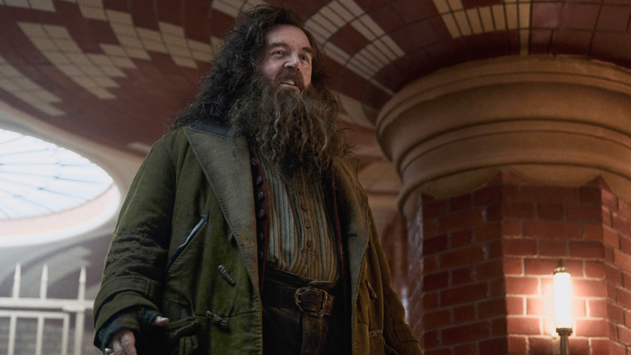 Nick Frost in 'Harry Potter and the Philosopher's Stone'. Photo: Aidan Monaghan/HBO.