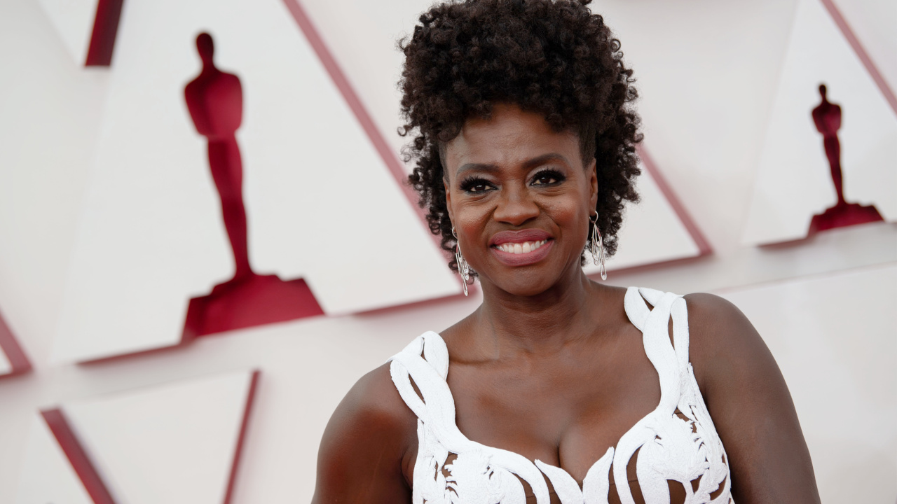 Oscar® nominee Viola Davis arrives on the red carpet of The 93rd Oscars® at Union Station in Los Angeles, CA on Sunday, April 25, 2021. Credit/Provider: Matt Petit / A.M.P.A.S. Copyright: ©A.M.P.A.S.