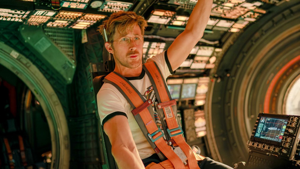 Ryan Gosling stars as Ryland Grace in 'Project Hail Mary', from Amazon MGM Studios. Photo credit: Jonathan Olley. © 2025 Amazon Content Services LLC. All Rights Reserved.