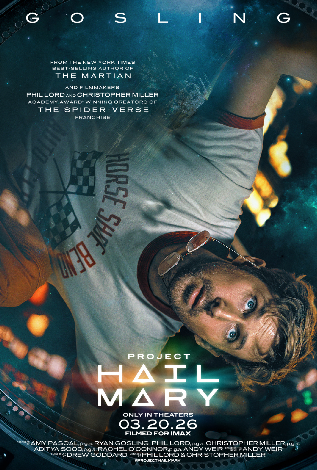 'Project Hail Mary' opens in theaters on March 20th.