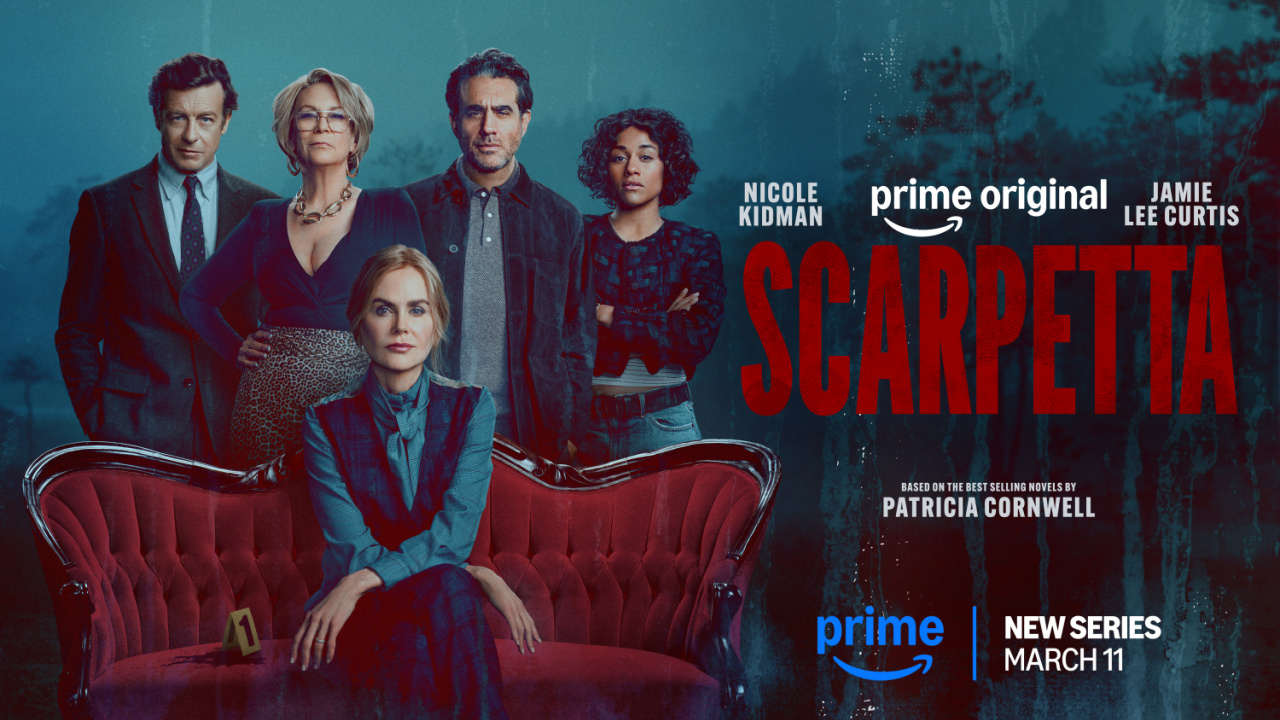 'Scarpetta' premieres March 11th on Prime Video.
