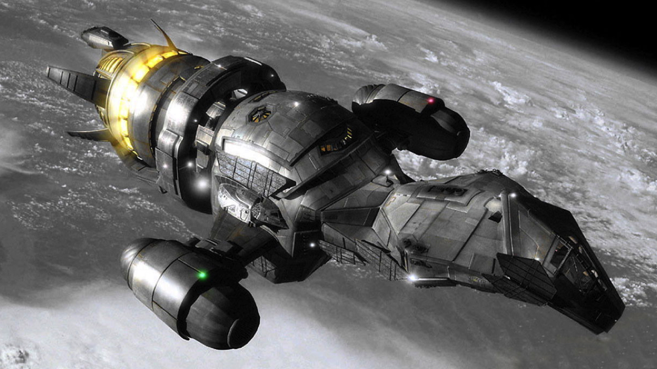 The spaceship Serenity in 'Firefly'. Photo: 20th Century Television.