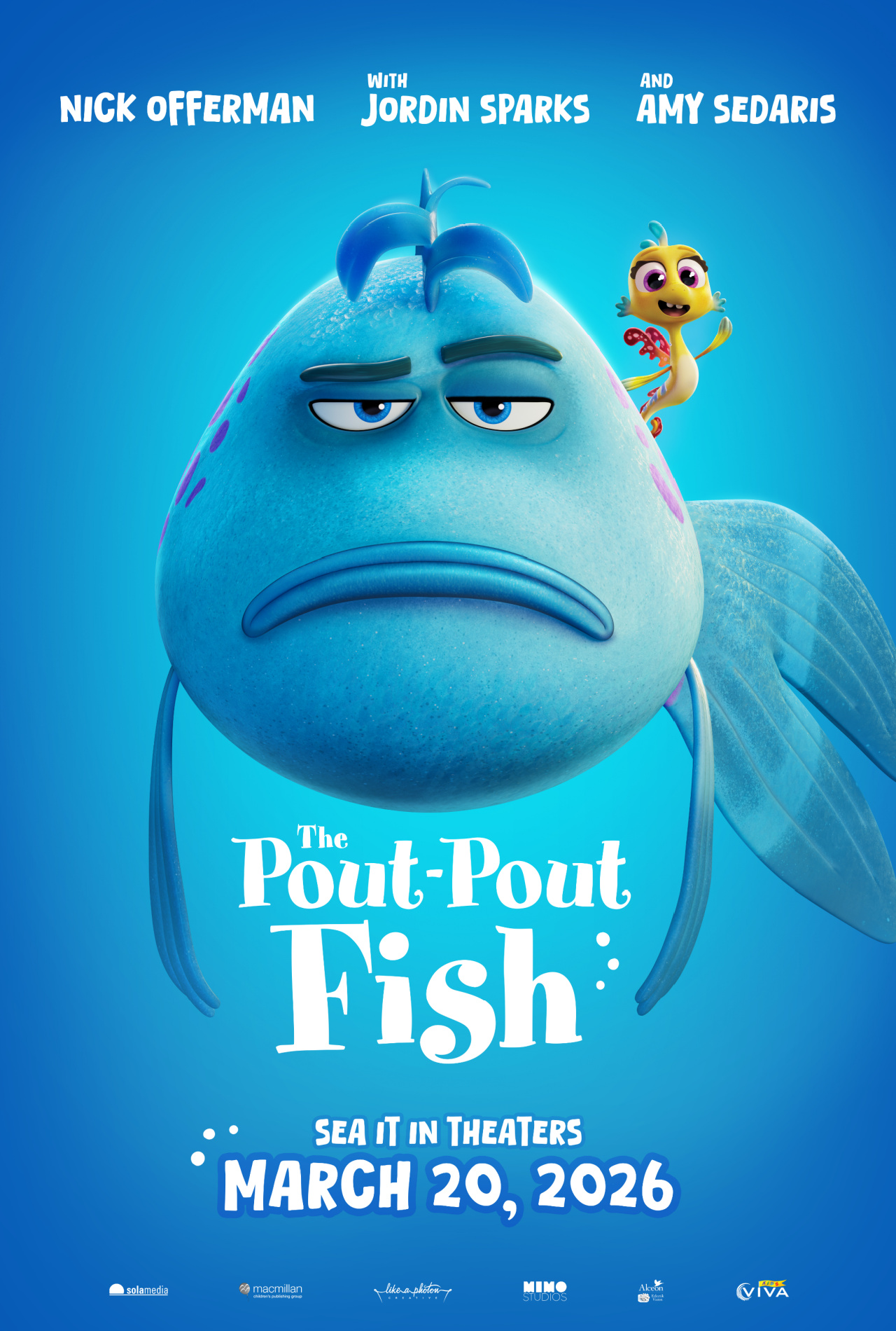 'The Pout-Pout Fish' opens in theaters on March 20th.
