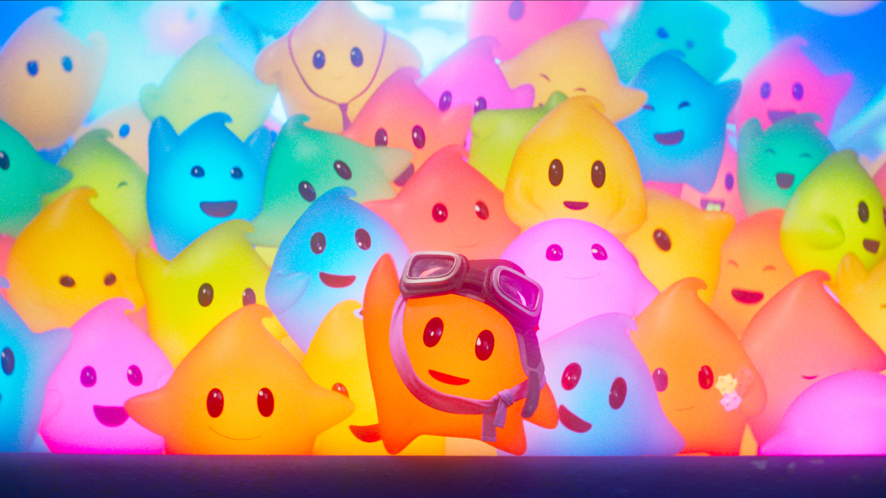 The Lumas in Nintendo and Illumination’s 'The Super Mario Galaxy Movie', directed by Aaron Horvath and Michael Jelenic.