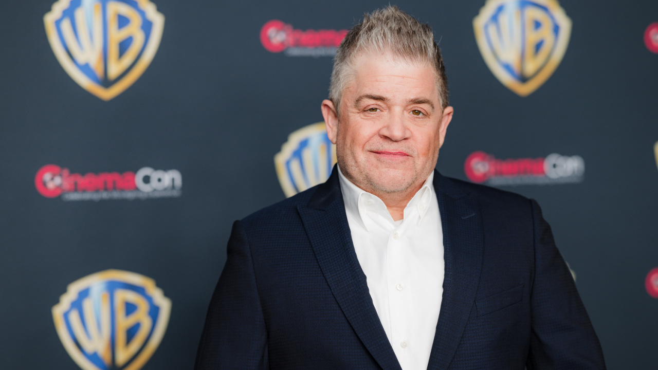 Host Patton Oswalt at CinemaCon 2026. Photo Credit: David Jon @davidjonphotography.