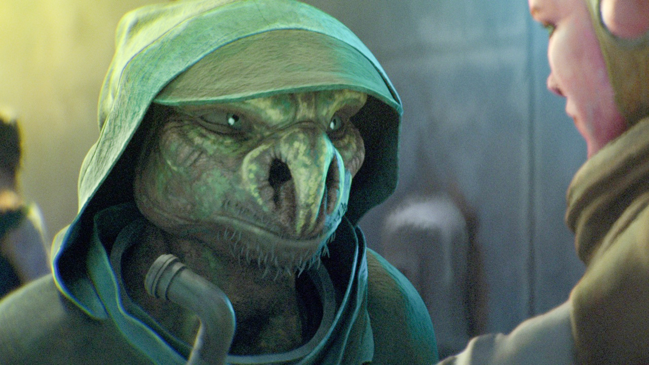 Master Eeko-Dio Daki in Lucasfilm's 'Star Wars: Maul – Shadow Lord', exclusively on Disney+. Photo courtesy of Lucasfilm. © 2026 Lucasfilm Ltd. All Rights Reserved.